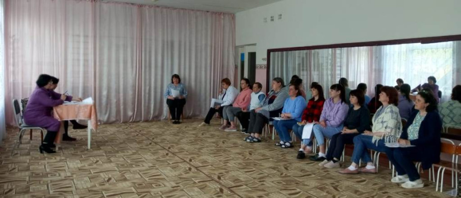 В детском саду прошёл итоговый педсовет В детском саду прошёл итоговый педсовет.